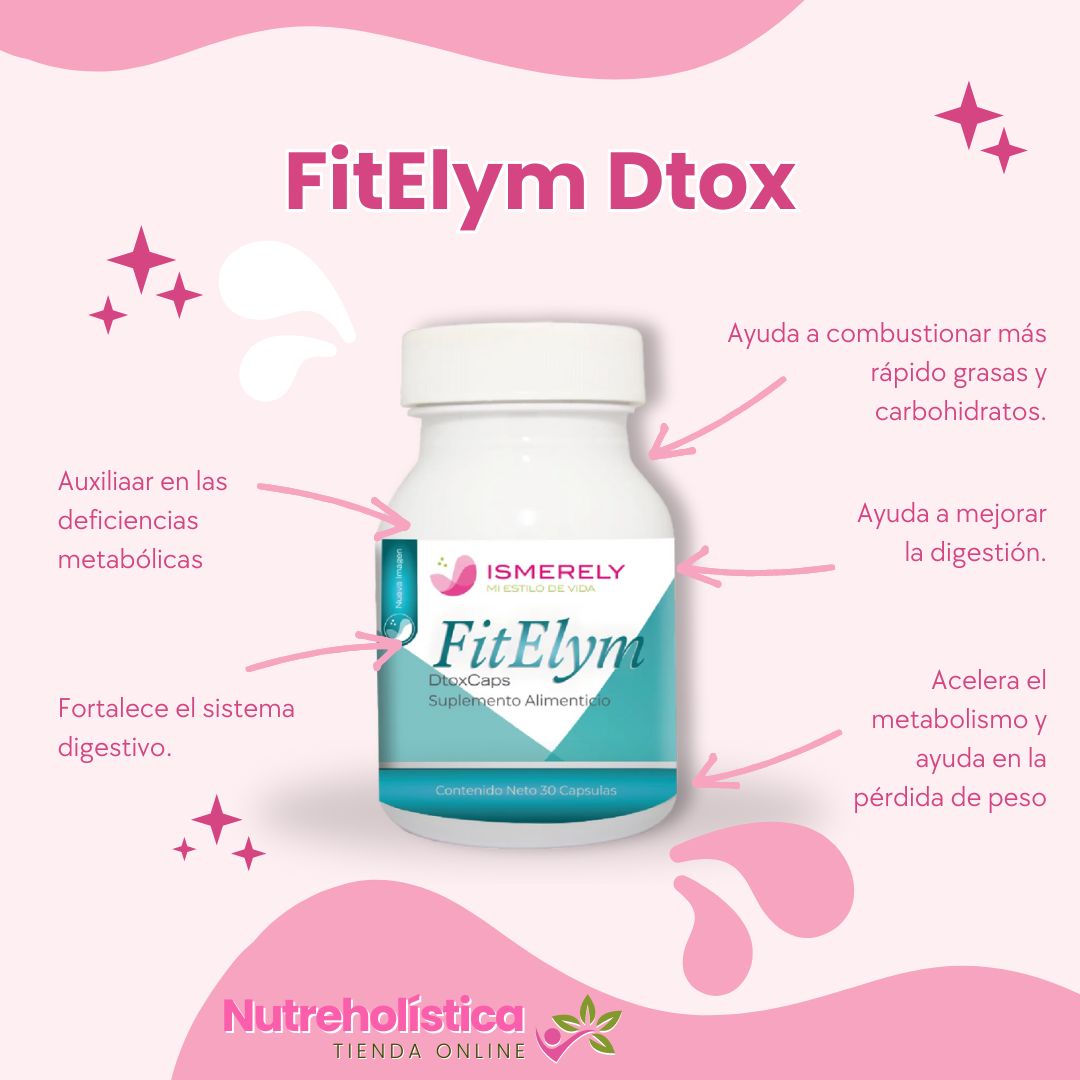 Fitelym Dtox cápsulas Mejora tu digestión y metabolismo